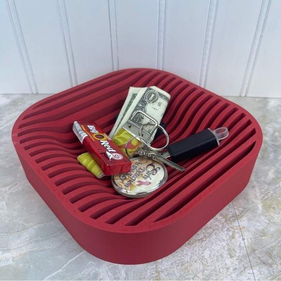 Square Catch All Tray, The Valo Catch-All Tray, Drop Tray, Entryway Tray by - Picture 2 of 10